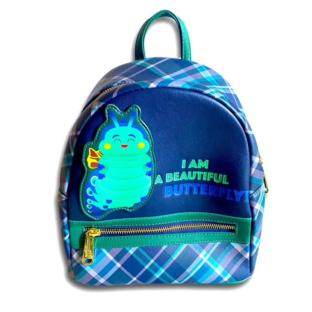 Loungefly Disney Pixar Bug's Life Heimlich Beautiful Butterfly Mini Backpack